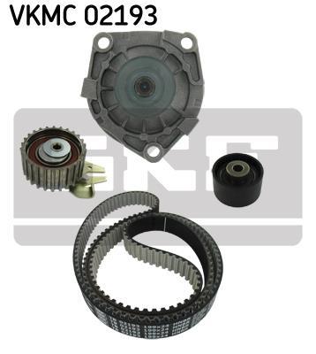 Pompe à eau + kit de courroie de distribution (Kit courroie de distribution) SKF VKMC 02193